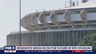 RFK Stadium being demolished What will replace it [upl. by Essilec]