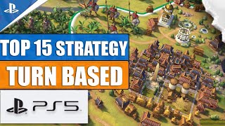 Top 15 Turn based Strategy Games For PS5  Best Ps5 Games [upl. by Afatsom861]