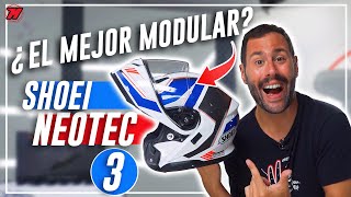 Casco Shoei Neotec 3 🔥 ¿el mejor casco de moto MODULAR 🔝 [upl. by Macfarlane133]