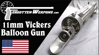 11mm Vickers quotBalloon Busterquot Machine Gun [upl. by Enirehtak719]