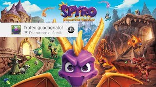 Esegui un giro della morte intorno a un arco Trofeo Distruttore di Fienili  Spyro The Dragon [upl. by Derwood431]