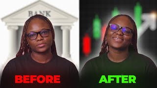 This Lady Quit Her Banking Job to Trade FOREX [upl. by Yatnwahs366]