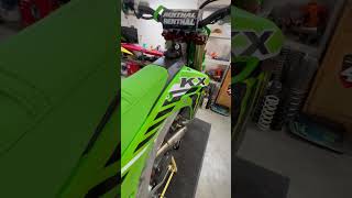 2025 KX 450 Project Bike almost complete moto [upl. by Lorac]