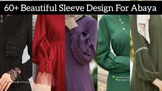 60 Modern Abaya Sleeves Design 2024  Borka Sleeve Design  Stylish Abaya with Botton Lace amp Frill [upl. by Theis]