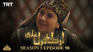 Ertugrul Ghazi Urdu  Episode 98  Season 5 [upl. by Aicinat944]