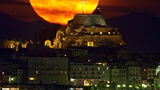 Corfu Nightscapes  A Company of Stars 4Κ Timelapse [upl. by Cordle]