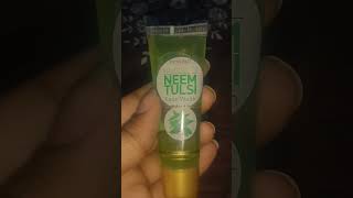 Patanjali Neem Tulsi Face Wash pH Testing patanjali ytshorts skincaretips ashortaday facewash [upl. by Euqinehs]