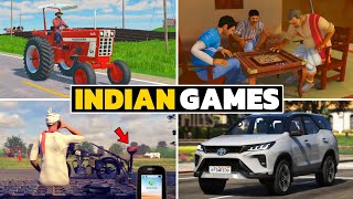 TOP 5 INDIAN GAMES FOR ANDROID BEST MADE IN INDIA GAMESHIGH GRAPHICS OPEN WORLD GAMES FOR ANDROID [upl. by Enneyehs]