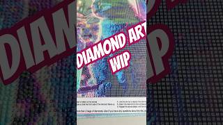 💎Six hours into my first diamond painting kit💖 diamondpainter diamondpainting [upl. by Jankey182]