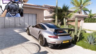 900HP Porsche 911 GT2 RS  Forza Horizon 5  Thrustmaster TX [upl. by Darcey]