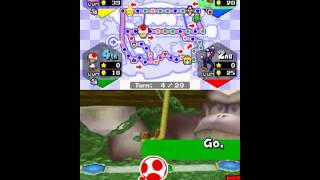 Lets Play Mario Party DS  DKs Stone Statue Part 1 Identity Crisis [upl. by Dahsraf637]