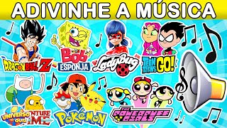 Adivinhe o DESENHO pela MÚSICA 🎵 Adivinhe os Desenhos Animados pela Música [upl. by Maddox244]