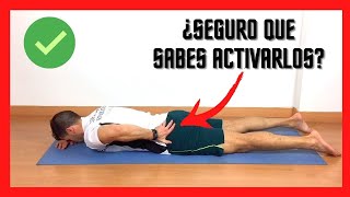 ¿Cómo ACTIVAR GLÚTEOS 💪 ANTES de ENTRENAR ✅ en CASA 🏠 APRENDE paso a paso [upl. by Ticon]