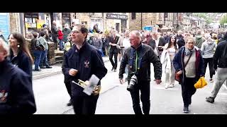 Saddleworth Whit Friday Brass Band contest 240524 [upl. by Eixid]