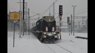 Pociągi na stacji Mysłowice 16122022 [upl. by Tzong]