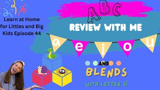 Spell and Read Vowels and Consonant Blends for Littles S Blends for Kindergaten [upl. by Ferdinanda679]