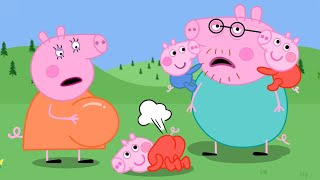 Mummy Pig Have a Baby  Daddy Pigs Nightmare  Peppa Pig Funny Animation [upl. by Bergh]