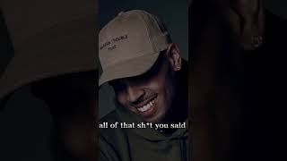 Weakest link Chris Brown shortsfeed lyrics rap chrisbrown foryou [upl. by Outlaw]