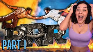 RRR Reaction Part 1 Telugu  FIRST TIME WATCHING [upl. by Clemente802]