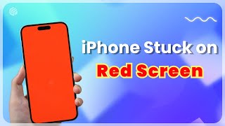 How to Fix iPhone Stuck on Red Screen 2024 [upl. by Oinotla330]