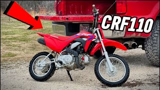 2023 CRF110f first ride [upl. by Alleyne]