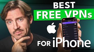 Best FREE VPNs for iPhone  3 FREE VPN for iOS options 2024 💸 [upl. by Hartmunn713]