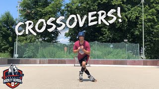 Learn to Inline Skate Crossovers Tutorial [upl. by Nyra]