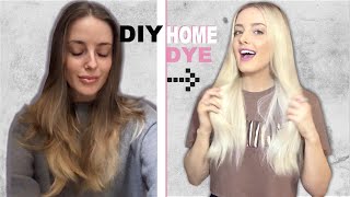 How to Dye Your Hair Blond at Home and what not to do [upl. by Ttirrem]