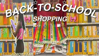 BACKTOSCHOOL SHOPPING JUNIOR YEAR Phoebe Polinis [upl. by Belen435]