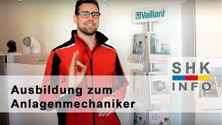 Ausbildung zum Anlagenmechaniker für Sanitär Heizungs und Klimatechnik [upl. by Naji]