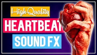 Heartbeat Sound Effect ❤️ Slow Fast Creepy Irregular Normal  Free Download I No Copyright [upl. by Gnoix]