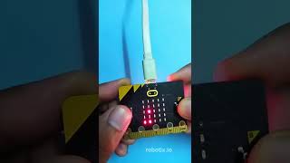 Microbit  Microbit v2 projects shorts  Projects using Microbit  By Robotixio [upl. by Adneral]