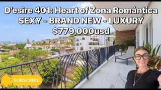 PERFECT for Investment Romantic Zone Puerto Vallarta Condo For Sale Desire 401 HUGE Corner Unit [upl. by Leissam]