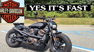 Harley Davidson Sportster s 1st ride review Spoiler alert its really good And fast [upl. by Ahsatal]