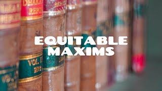 Conscionability amp Equitable Maxims  Equity amp Trusts [upl. by Lantha]