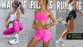 My Full Week Running Routine amp Weights Workouts Beginners Guide to Running [upl. by Eisej879]