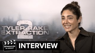 quotTyler Rake Extraction 2quot Golshifteh Farahani im Interview [upl. by Eiclek680]