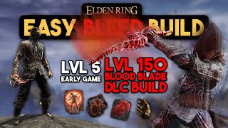 Make The FASTEST BLEED Build in Elden Ring  OP Reduvia Dagger Bleed Build  All Game DLC Build [upl. by Daza71]