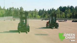 Electric Forklift vs Diesel Forklift [upl. by Esdras911]