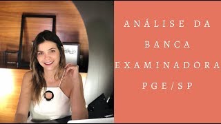 Analisando a banca examinadora da PGESP [upl. by Pimbley]