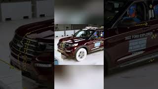 Crash test FORD EXPLORER 2024fordexplorer crashtest automotive automobile carlovers [upl. by Miahc]