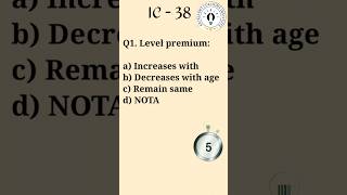 IC 38 Questions Series agentexam shorts youtubeshorts [upl. by Nirra546]