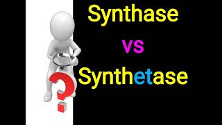 Synthase vs Synthetase [upl. by Ardnuhsed800]