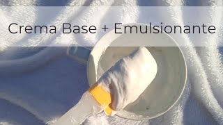 Cómo elaborar Crema Base  Emulsionante casero  Trianon Cosmetics ✨ [upl. by Osmen]