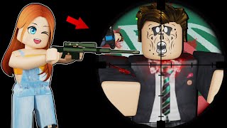 ONE SHOT ONE KILL SA MGA ZOMBIES  ROBLOX All of Us Are Dead [upl. by Aknahs336]