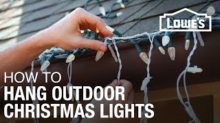 How To Hang Exterior Christmas Lights [upl. by Nosreme]