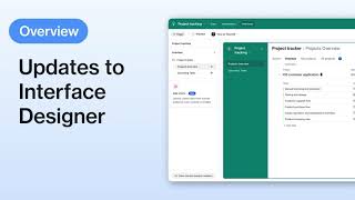 Interface Designer Updates  Airtable [upl. by Annissa931]