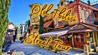 Georgia Old Tbilisi Street Walk  City Tour  Part 3 [upl. by Dorren]