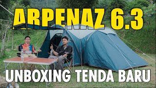 QUECHUA ARPENAZ 63  UNBOXING amp RIVIEW SINGKAT TENDA BARU  BUKIT CITAMIANG  BOGOR [upl. by Julian]