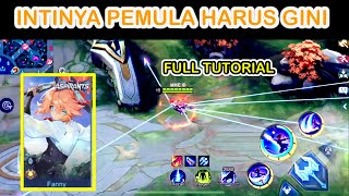 Tutorial fanny pemula mulai dari nol sampai bisa main di rank [upl. by Darooge]